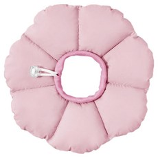 PASTEL PET 寵物柔軟花朵頸圈, 1個, 粉紅色