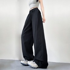 I'M MONG 女性Vermot寬版鬆緊帶日常訓練長褲