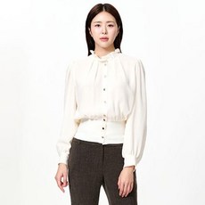 MINIMUM REFLEX 荷葉邊透視雪紡衫