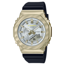 CASIO 卡西歐 G-SHOCK 八角 香檳金系列雙顯手錶 GM-S2100BC-1A