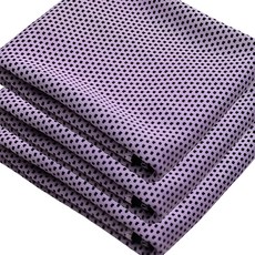 GoodGoodShop 涼感冷卻運動毛巾 80 x 30 cm, 3個, 紫色