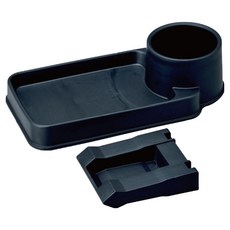 SEIWA 座椅縫隙 置物盒 WA72, 1個, 黑色