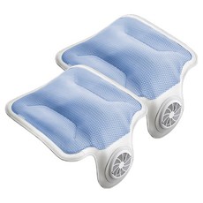 Well Life 悅生活 GoTrip 4檔風控通風座墊2件組, 藍色