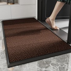 AFAMIC 艾法 刮泥吸水 玄關腳踏墊/滌綸圈絨提花橡膠地墊