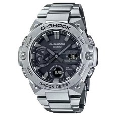 CASIO 卡西歐 G-SHOCK 金屬簡約設計 太陽能藍牙手錶 GST-B400D-1A