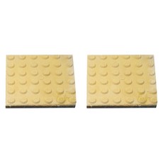Withblock 環保混凝土視障者新型防滑導盲磚 點狀, 黃色, 2個