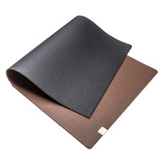 헤르만 가죽 라벨 데스크매트, 카라멜 브라운