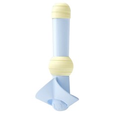 悟生 三指定位握筆矯姿器/鉛筆延長器, 1個, 藍色