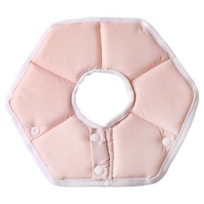 Pomio 寵物韓國製造尺寸可調頸圈, 1個, 粉紅色