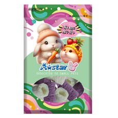 A star 鼠兔用紫薯山藥磨牙捲, 1個