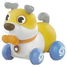 PLAYFUL TOYS 頑玩具 音樂推拉小狗, 1個, 多色