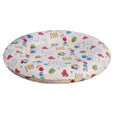 REDPUPPY 寵物你好小兔涼感墊, 1個, 圓形你好小兔