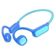 코시 키즈 아동용 청력보호 에어 골전도 블루투스 이어폰, EP4151BTR, 블루