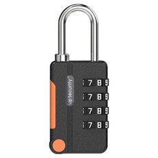CiTYWALKER 城市漫遊 拼色密碼鎖 C0412935 2.5m鋼絲 黑色, 1個