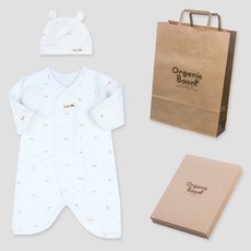 Organic Boom 新生兒馬年四季肚衣 + 帽子 + 購物袋 + 禮盒組