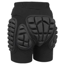 三次方 加厚防摔褲, 1個, 黑色