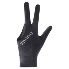 Koresys 便利撞球手套 左手配戴, 1個, 全黑色