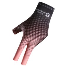 Coresis 輕量撞球手套 左手配戴, 1個, 粉紅色