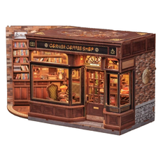 Daehotoys 角落先生的咖啡廳袖珍屋DIY套組, 1個, 混合色
