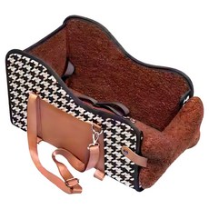 橡合杉 車載寵物安全座椅, 1個, 棕色