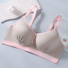 Alleophom MOM FIT 撞色線條無鋼圈哺乳內衣
