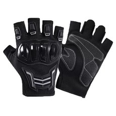 American Road 登山騎行運動用防滑運動雙手手套組 BRP975, 1套, 黑色