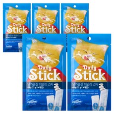 캣템 고양이 짜먹는 간식 데일리 스틱 4p, 48g, 5개, 치킨