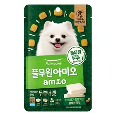 풀무원아미오 강아지 자연담은간식 두부너겟, 두부맛, 80g, 1개