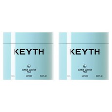 KEYTH 트루드 키스 오아시스 워터 패드 150ml, 2개, 60매입