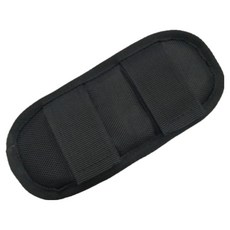 簡約肩部護墊 黑色, 1個