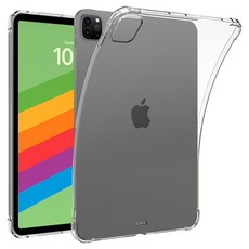 無品牌 平板電腦 背蓋 保護殼 iPad Pro 2024 11吋 TPU 氣囊防摔 透明色