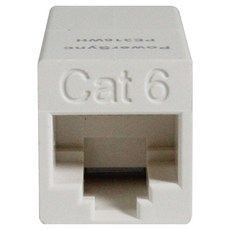 PowerSync 群加 CAT6 網路接盒 PE316WH, 1個, 1mm, 白色