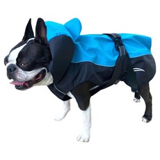 Pets Family 寵物雨衣, 藍色, 1個