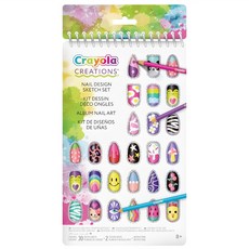 Crayola 繪兒樂 美甲貼紙組, 1套, 混和顏色