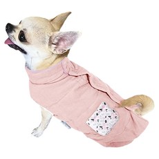 Pets Famliy 狗狗衣服背心, 1個, 粉色