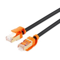 PowerSync 群加 CAT.7抗搖擺超高速網路/圓線 CLN7VAR0050A, 1個, 黑色, 5m