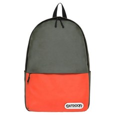 OUTDOOR PRODUCTS 後背包 OD225103OK, 橘色 + 卡其綠