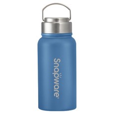 Corelle Brands 康寧餐具 鋅light輕瓷超真空手提保溫杯, 藍色, 820ml, 1個