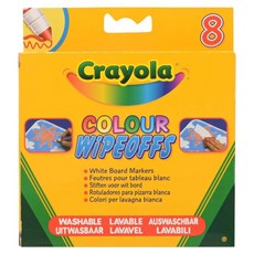 Crayola 可水洗白板筆, 多色, 8支