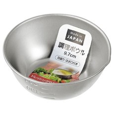 ECHO 不鏽鋼刻度小調理盆 日本製 0321-741, 1個, 單品