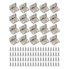 OON 코너 꺽쇠 20p + 나사 80p 세트, 1세트