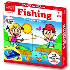 Learning Kitds 桌遊系列 磁力釣魚遊戲, 1套, 混合顏色