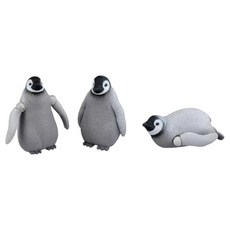 ANIA 國王企鵝寶寶 動物模型 AS-31, 1套