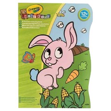 Crayola 繪兒樂 幼兒著色貼紙組 動物園, 1套, 混和顏色