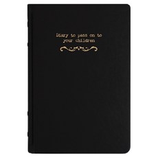 YANGJISA 傳承給子女的日記本, 黑色, 1個
