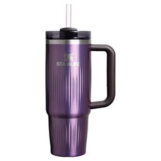 STANLEY TEXTURE系列 吸管隨手杯2.0, 880ml, 冰鑽紫, 1個