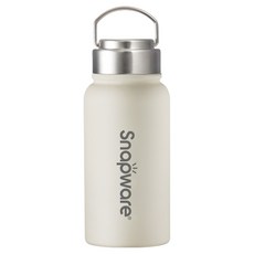 Corelle Brands 康寧餐具 鋅light輕瓷超真空手提保溫杯, 杏色, 820ml, 1個