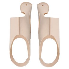 Runeon摩登腳趾固定保護套 肉色 左右腳一雙, 1個