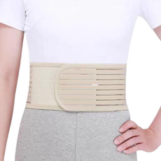 리치라인 심플한 예쁜 허리보호대 고탄성 무강판 피부색, 1개