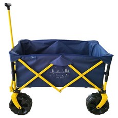Outdoor Base 小黃牛裝備拖車 28996, 藍色 + 黃色, 1個